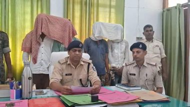 कैमूर में पुलिस पर फायरिंग मामले में चार अभियुक्त गिरफ्तार, टाटा सफारी समेत तीन वाहन जब्त