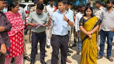 कैमूर में बाढ़ को लेकर प्रशासन अलर्ट, डीएम ने किया कई संवेदनशील स्थलों का निरीक्षण