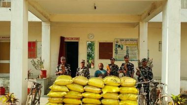 मोतिहारी : भारत-नेपाल सीमा पर 1395 किलो यूरिया जब्त, नेपाली नागरिक गिरफ्तार