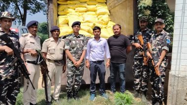 मोतिहारी : 504 बोरी यूरिया खाद व 12-पहिया ट्रक जब्त, नेपाल भेजने की आशंका