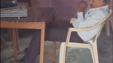 बेतिया : स्कूल के दौरान शिक्षक के सोने का वीडियो हुआ वायरल, शिक्षा विभाग में मचा हड़कंप